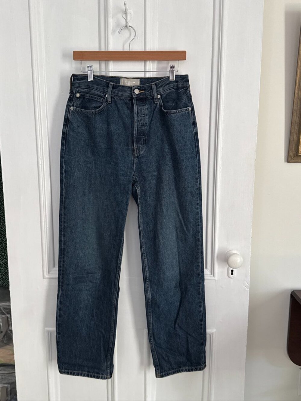 Everlane The 90s Way-High Jean 100% Organic Cotton 28 Long - Picture 2 of 9